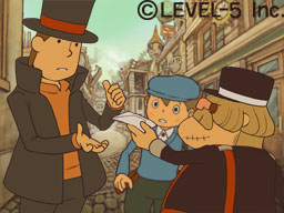 Pantallazo de Profesor Layton y la Villa Misteriosa, El para Nintendo DS