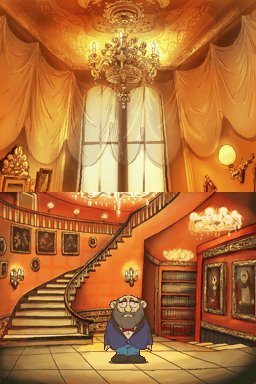 Pantallazo de Profesor Layton y la Villa Misteriosa, El para Nintendo DS