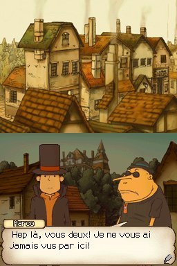 Pantallazo de Profesor Layton y la Villa Misteriosa, El para Nintendo DS