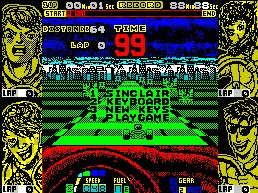 Pantallazo de Professional Go-Kart Simulator para Spectrum