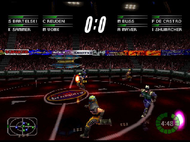 Pantallazo de Professional Underground League of Pain para PlayStation