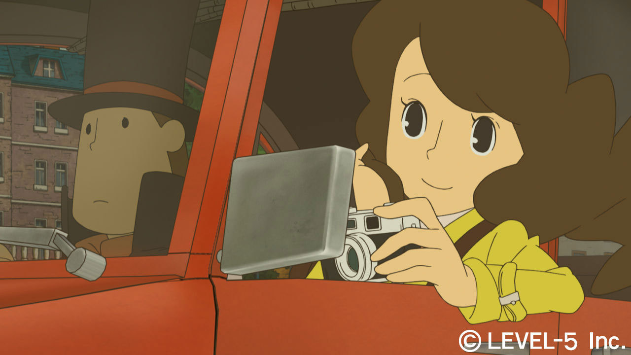 Pantallazo de Professor Layton and the Flute of Malevolent Destiny para Nintendo DS