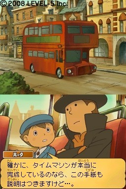 Pantallazo de Professor Layton and the Last Time Travel para Nintendo DS