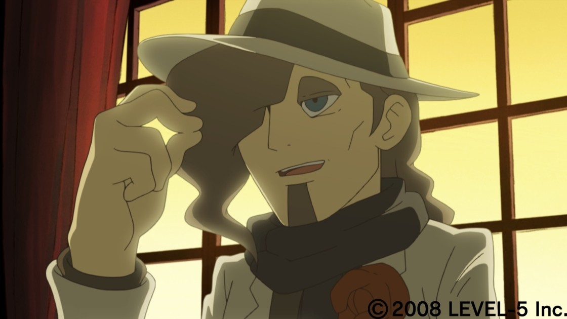 Pantallazo de Professor Layton and the Last Time Travel para Nintendo DS