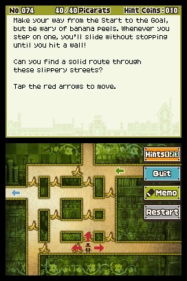 Pantallazo de Professor Layton and the Last Time Travel para Nintendo DS