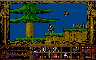 Pantallazo de Prophecy I: The Viking Child para Atari ST