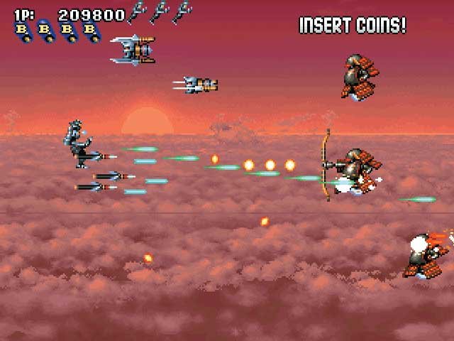 Pantallazo de Psikyo Shooting Collection Vol.2 Sengoku Ace & Blade (Japonés) para PlayStation 2