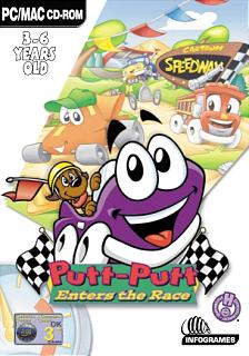 Caratula de Putt Putt Enters The Race para PC