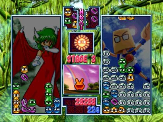 Pantallazo de Puyo Puyo Sun 64 para Nintendo 64