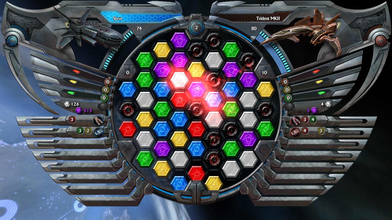 Pantallazo de Puzzle Quest: Galactrix (Xbox Live Arcade) para Xbox 360