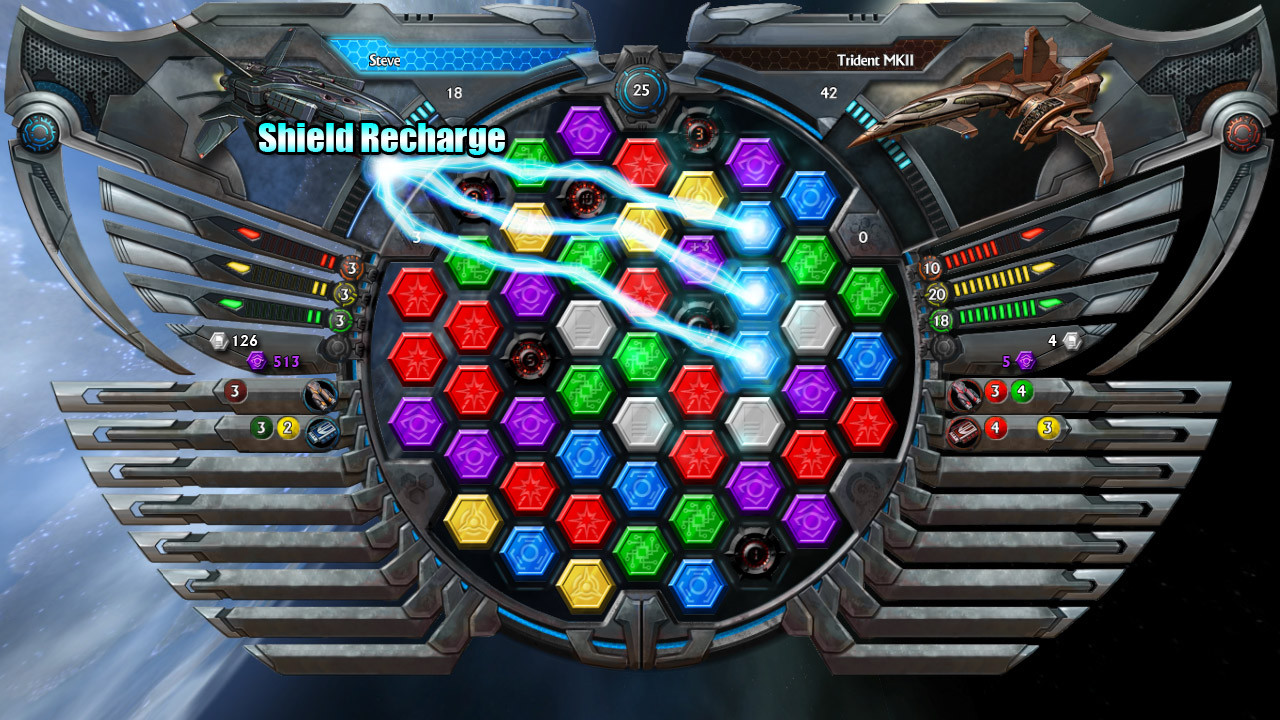 Pantallazo de Puzzle Quest: Galactrix (Xbox Live Arcade) para Xbox 360