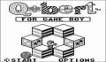 Pantallazo nº 18885 de Q*bert for Game boy (250 x 225)