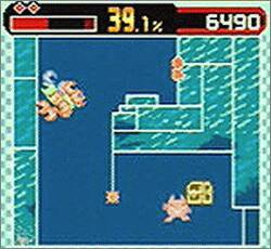 Pantallazo de Qix Adventure para Game Boy Color
