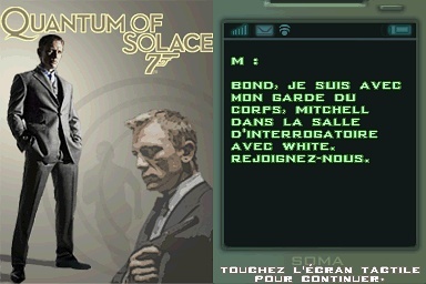 Pantallazo de Quantum of Solace: The Game para Nintendo DS