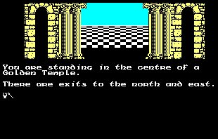 Pantallazo de Quest For The Golden Eggcup para Amstrad CPC