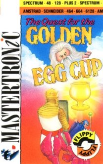 Caratula de Quest For The Golden Eggcup para Amstrad CPC