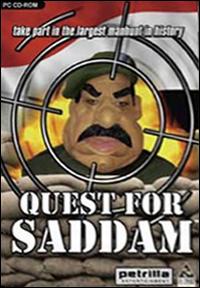 Caratula de Quest for Saddam para PC