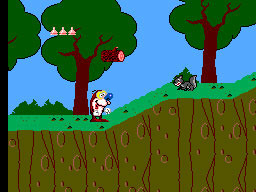 Pantallazo de Quest for the Shaven Yak starring Ren Hoek & Stimpy para Sega Master System