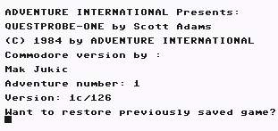 Pantallazo de Questprobe One: The Incredible Hulk para Commodore 64