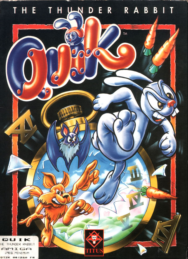 Caratula de Quik: The Thunder Rabbit para PC