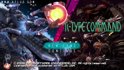 Pantallazo de R-Type Command para PSP