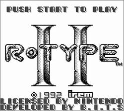 Pantallazo de R-Type II para Game Boy