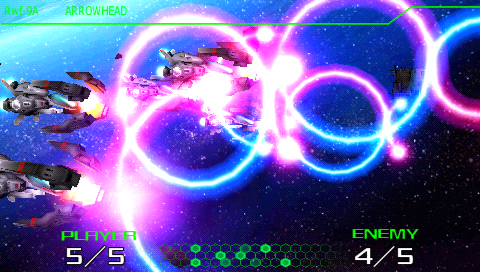 Pantallazo de R-Type Tactics para PSP