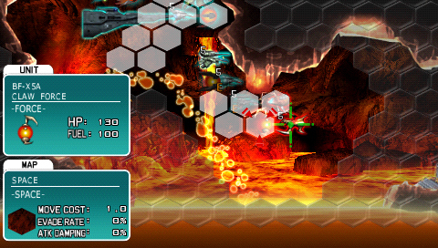 Pantallazo de R-Type Tactics para PSP