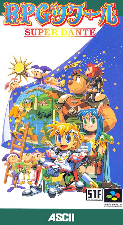 Caratula de RPG Tsukuru: Super Dante para Super Nintendo