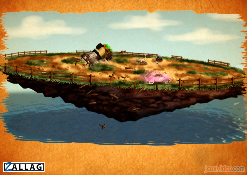 Pantallazo de Racers Islands: Crazy Racers (Wii Ware) para Wii