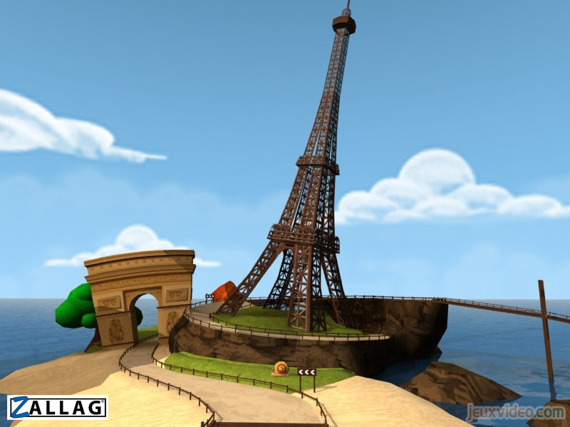 Pantallazo de Racers Islands: Crazy Racers (Wii Ware) para Wii