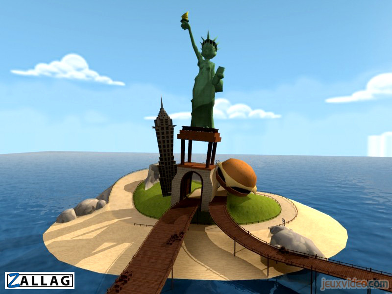 Pantallazo de Racers Islands: Crazy Racers (Wii Ware) para Wii