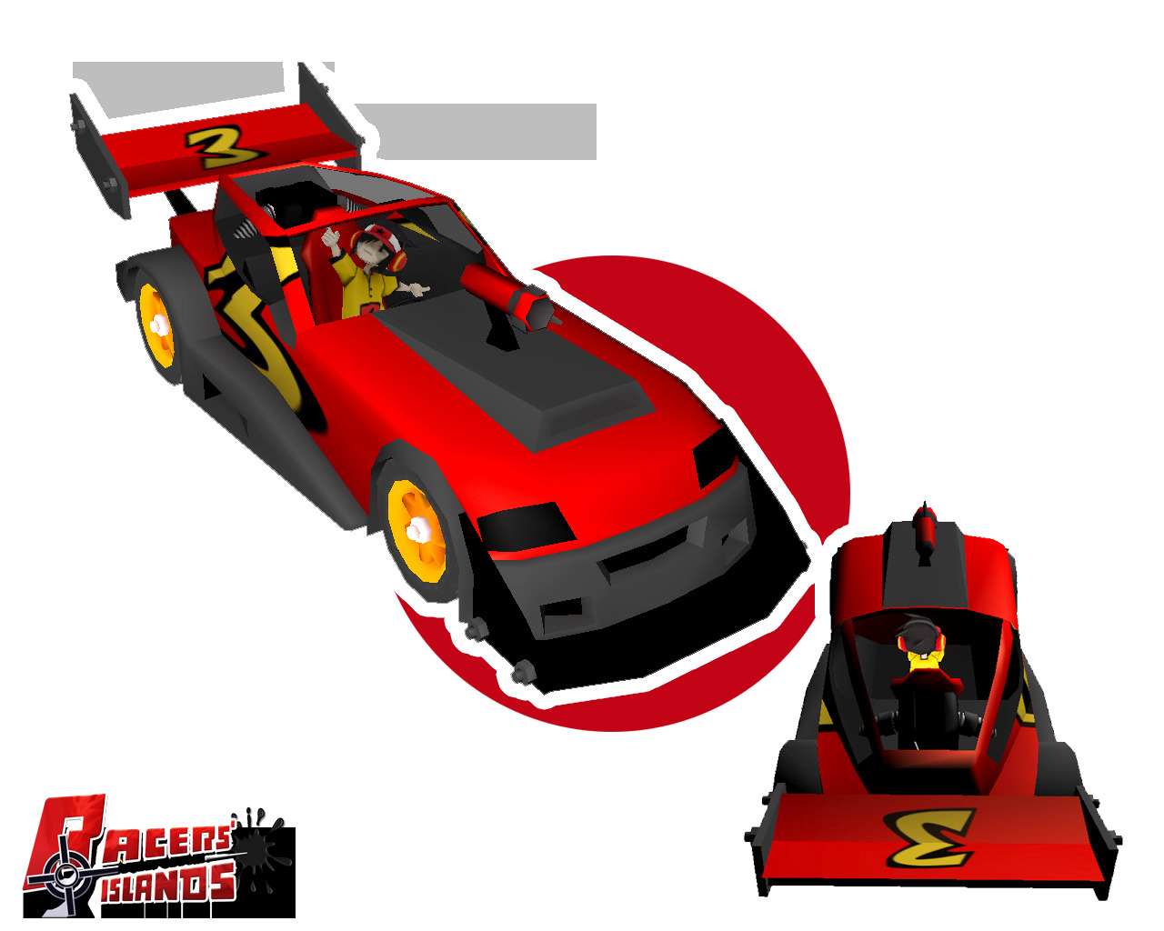 Pantallazo de Racers Islands: Crazy Racers (Wii Ware) para Wii