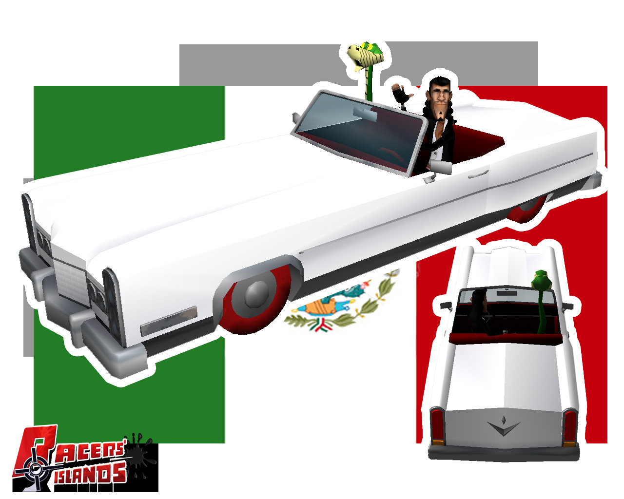 Pantallazo de Racers Islands: Crazy Racers (Wii Ware) para Wii