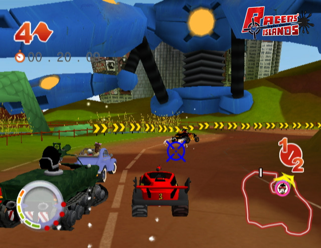 Pantallazo de Racers Islands: Crazy Racers (Wii Ware) para Wii