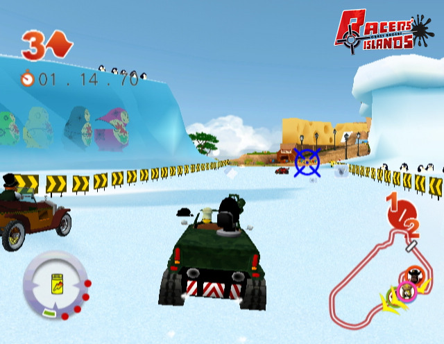 Pantallazo de Racers Islands: Crazy Racers (Wii Ware) para Wii