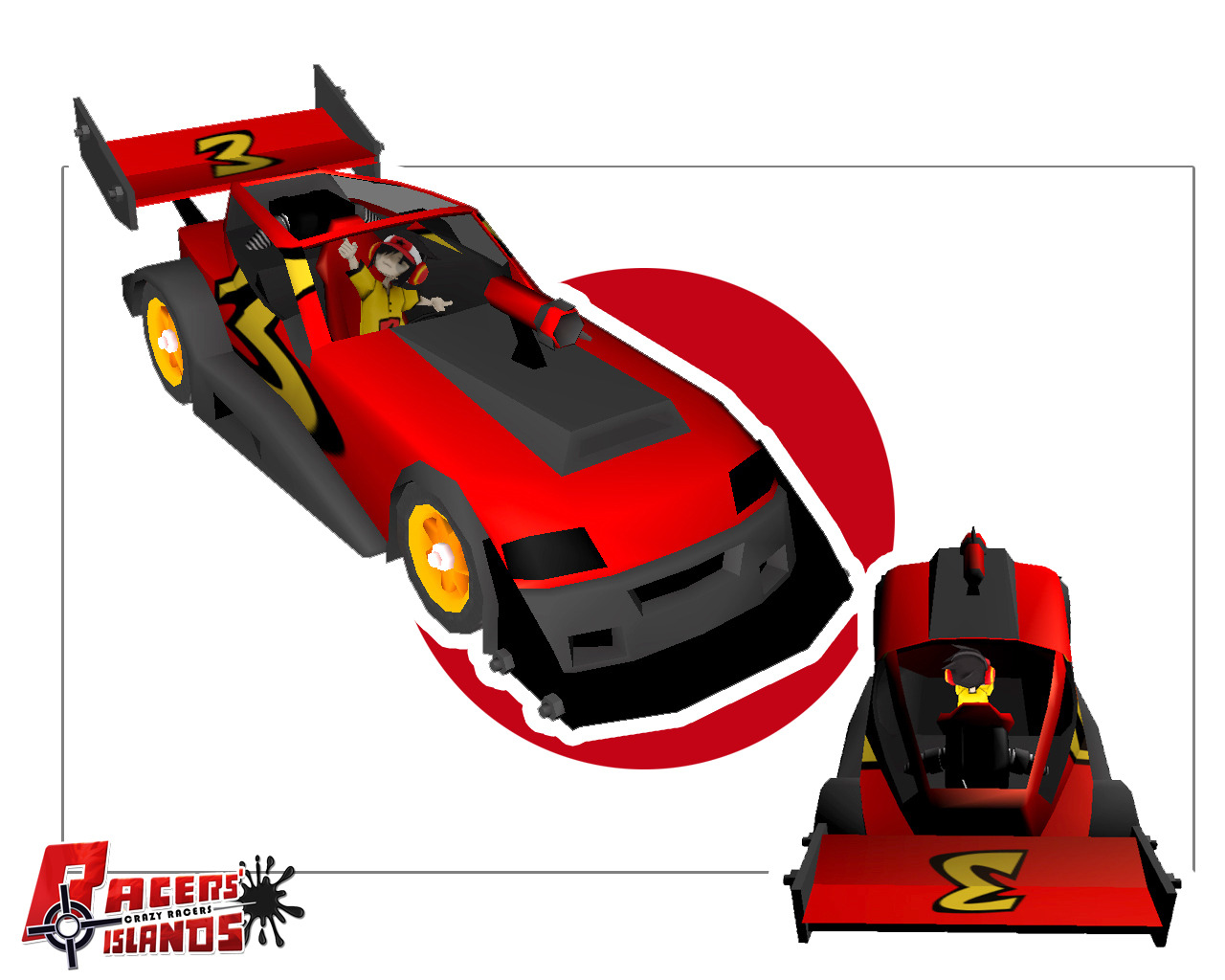 Pantallazo de Racers Islands: Crazy Racers (Wii Ware) para Wii