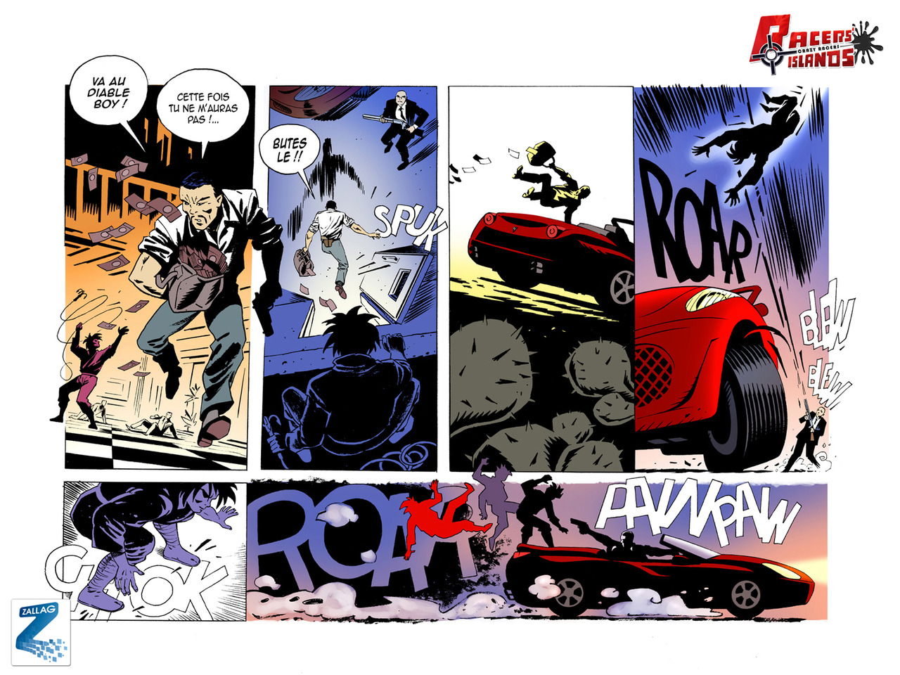 Pantallazo de Racers Islands: Crazy Racers (Wii Ware) para Wii