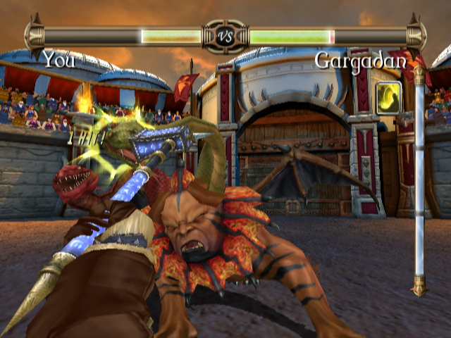 Pantallazo de Rage of the Gladiator (Wii Ware) para Wii
