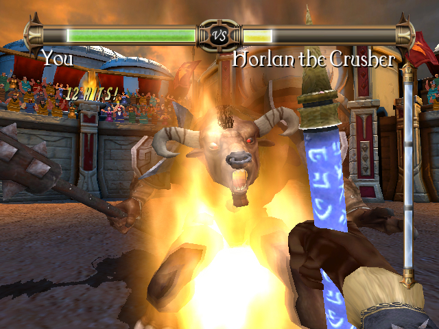 Pantallazo de Rage of the Gladiator (Wii Ware) para Wii