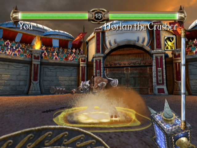 Pantallazo de Rage of the Gladiator (Wii Ware) para Wii