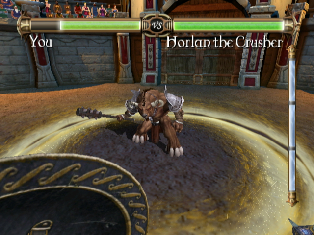 Pantallazo de Rage of the Gladiator (Wii Ware) para Wii