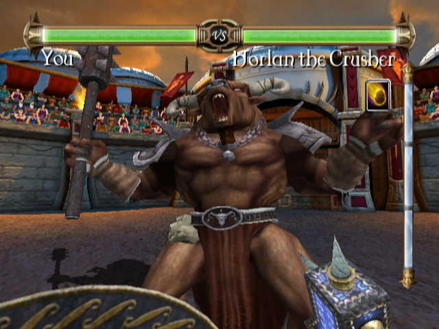 Pantallazo de Rage of the Gladiator (Wii Ware) para Wii
