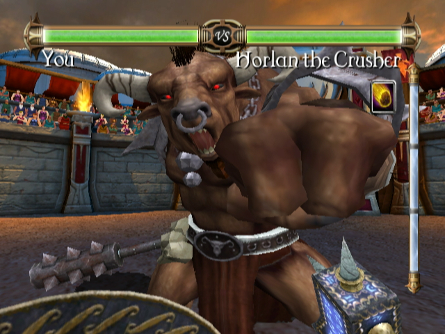 Pantallazo de Rage of the Gladiator (Wii Ware) para Wii