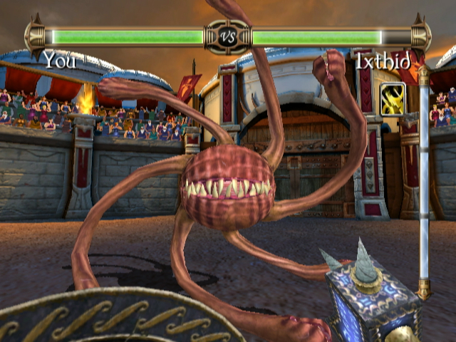 Pantallazo de Rage of the Gladiator (Wii Ware) para Wii