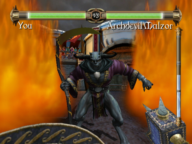 Pantallazo de Rage of the Gladiator (Wii Ware) para Wii