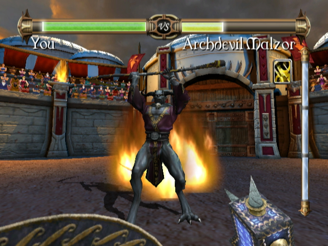 Pantallazo de Rage of the Gladiator (Wii Ware) para Wii