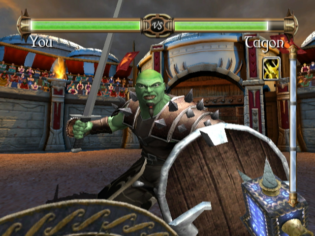 Pantallazo de Rage of the Gladiator (Wii Ware) para Wii