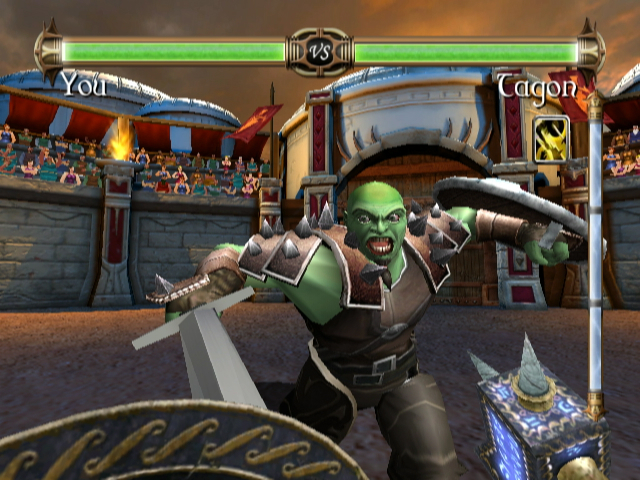 Pantallazo de Rage of the Gladiator (Wii Ware) para Wii