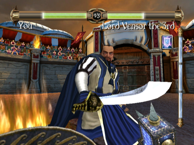 Pantallazo de Rage of the Gladiator (Wii Ware) para Wii